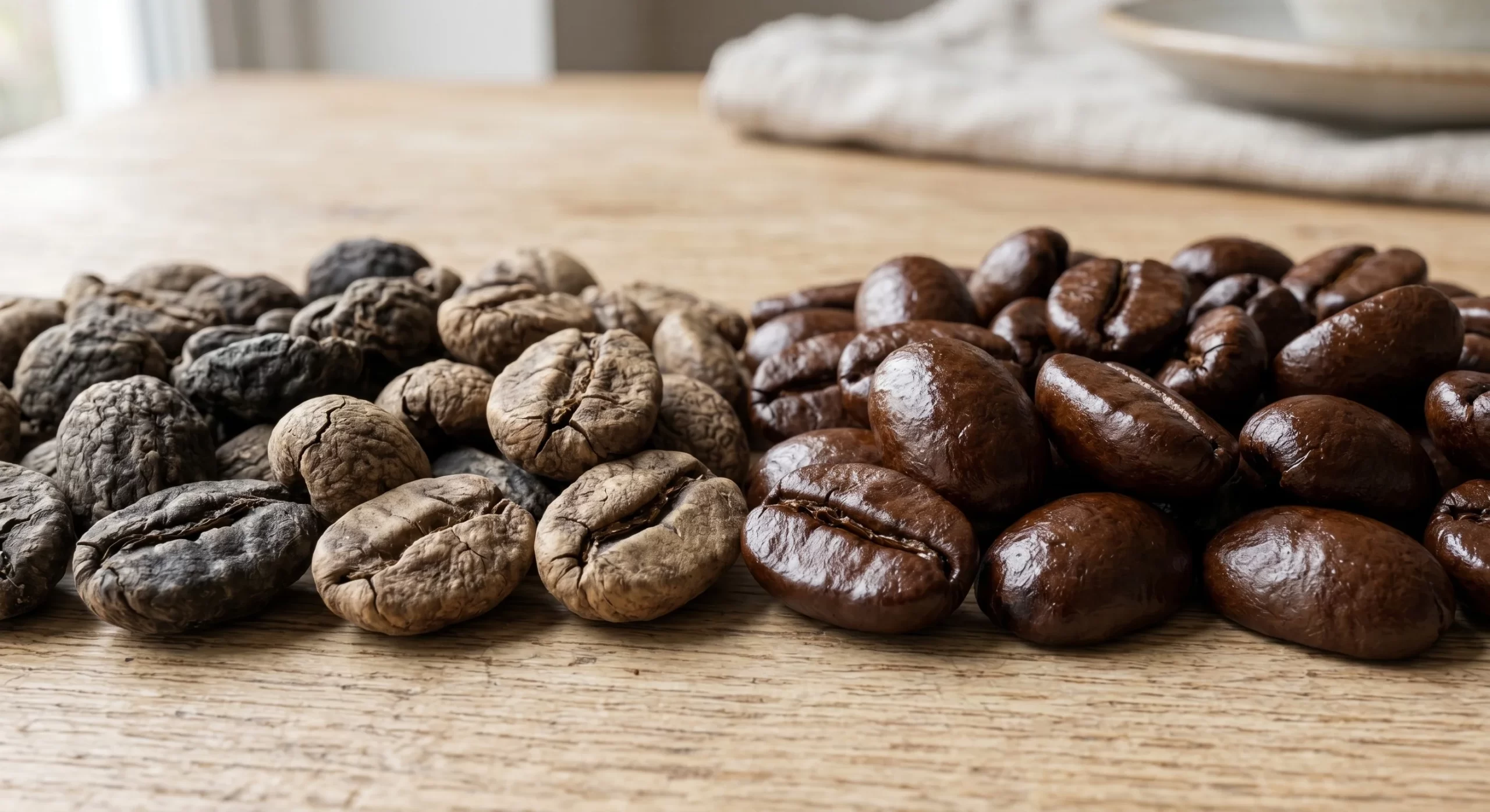 Bayat kahve çekirdekleri espresso tadını olumsuz etkiler