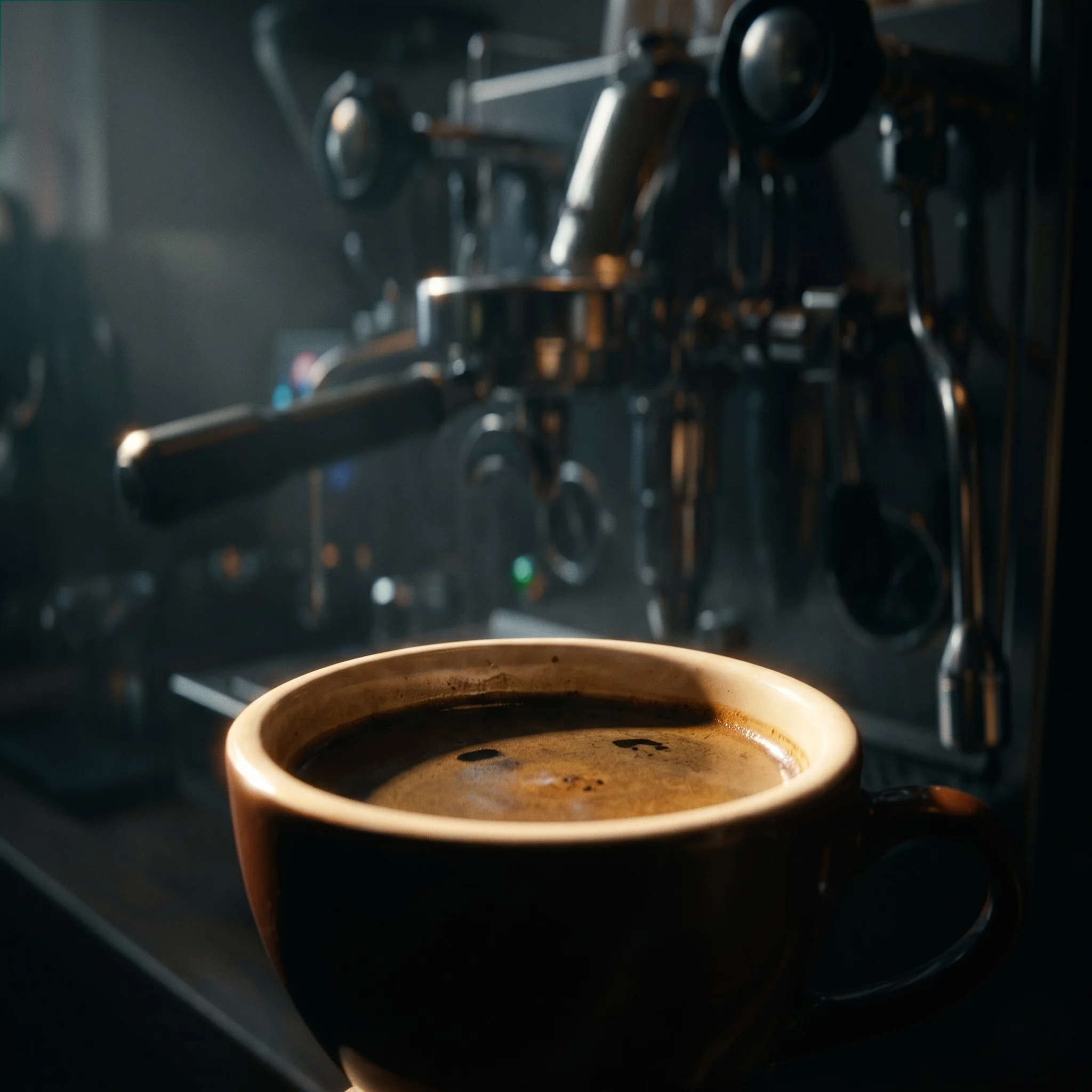 Espresso neden yanık tadı verir, koyu crema ve aşırı ekstraksiyon örneği