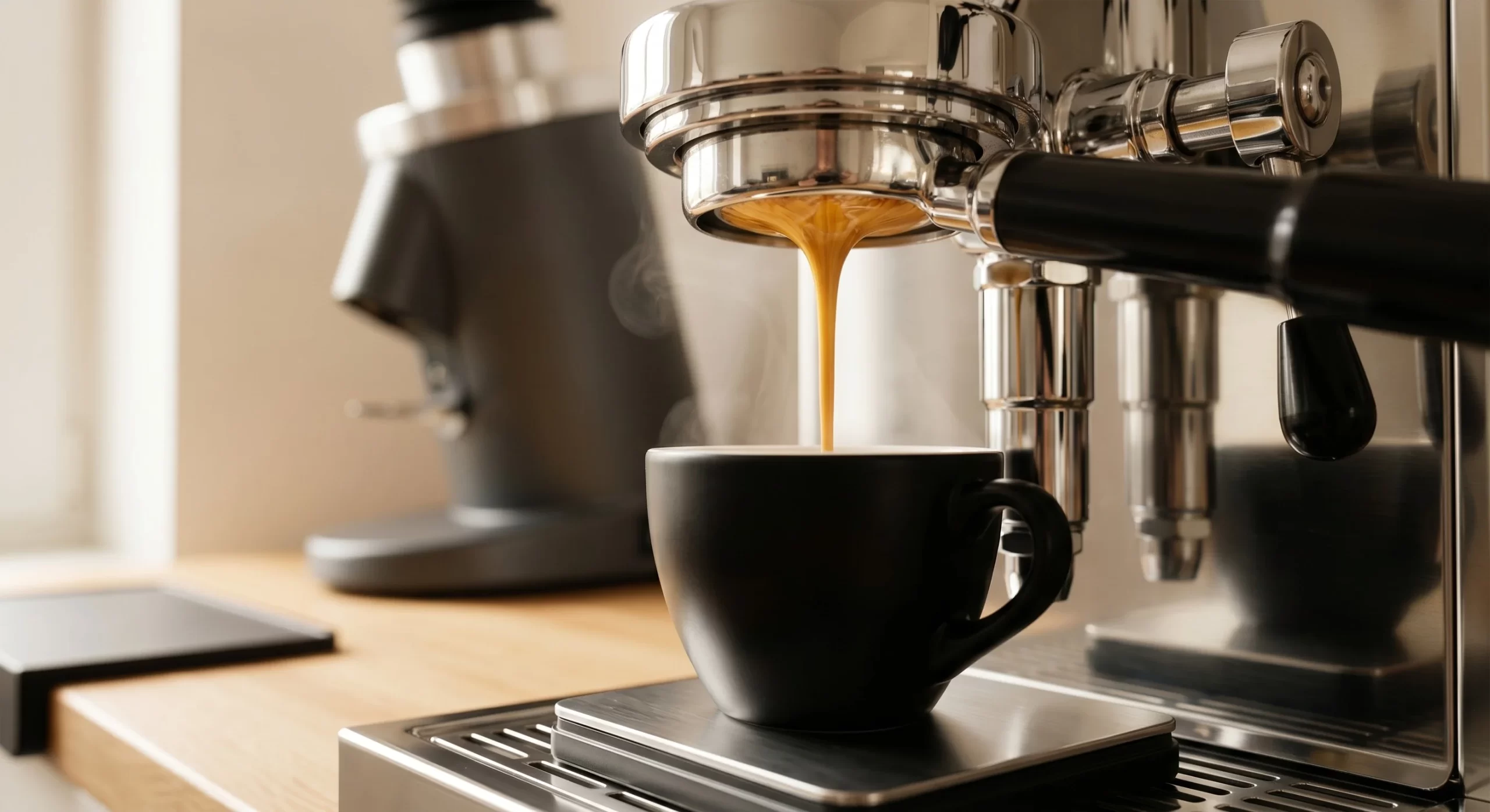 Dengeli espresso hazırlama ve doğru ekstraksiyon örneği