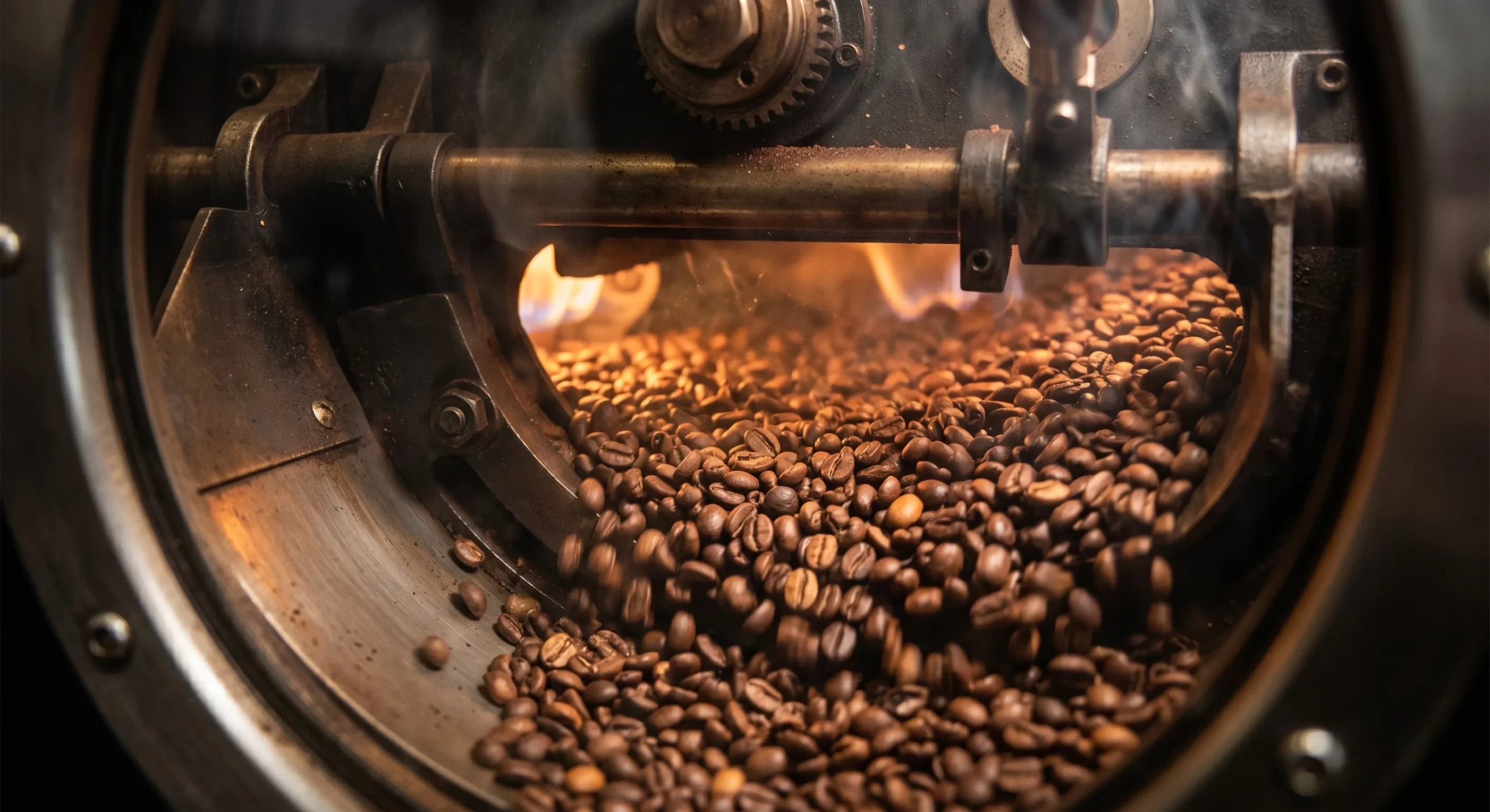 Kahve kavurma süreci ve aroma gelişimi