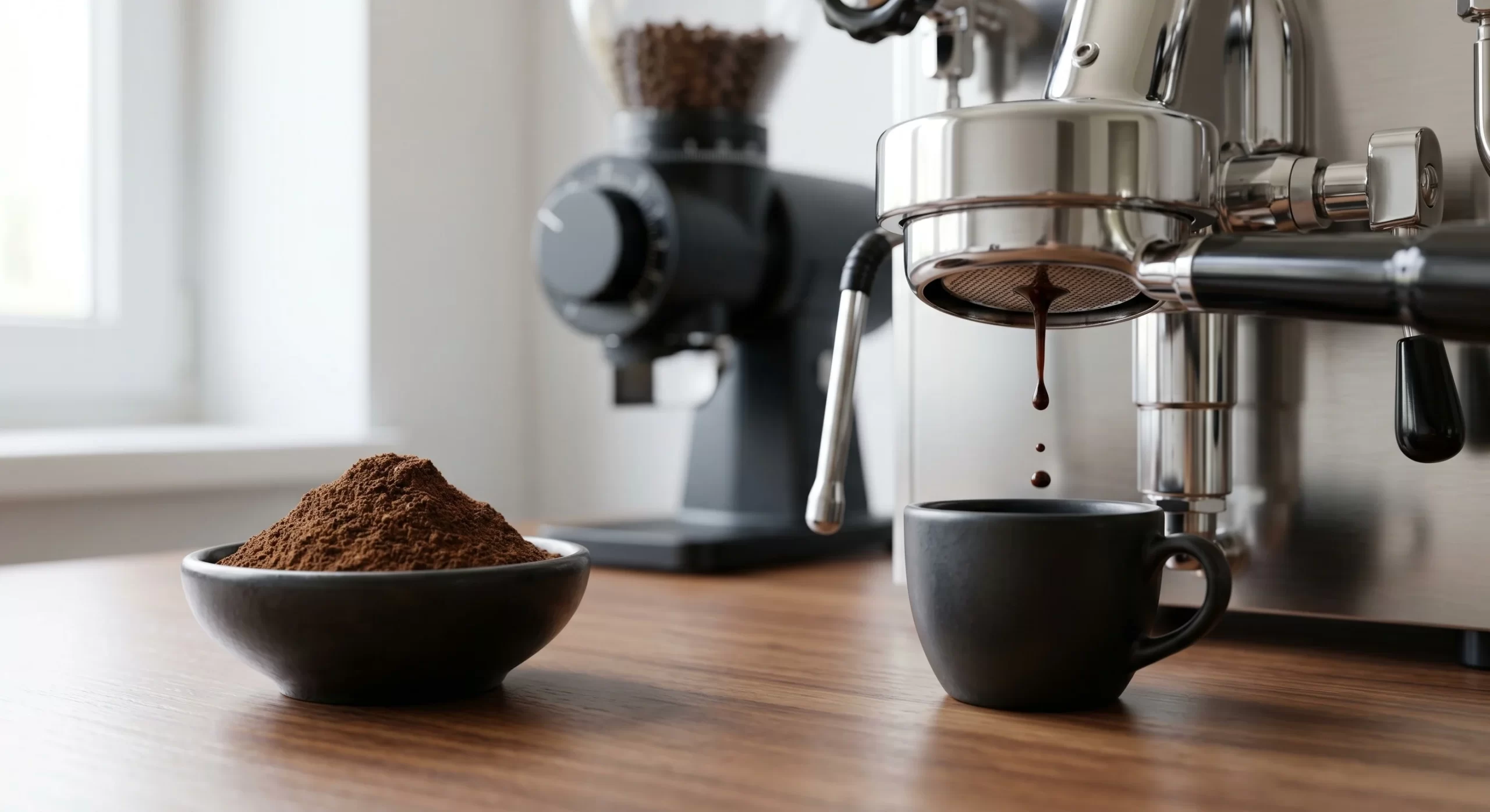 Yanlış öğütüm ayarı espresso akışını ve tadını etkiler