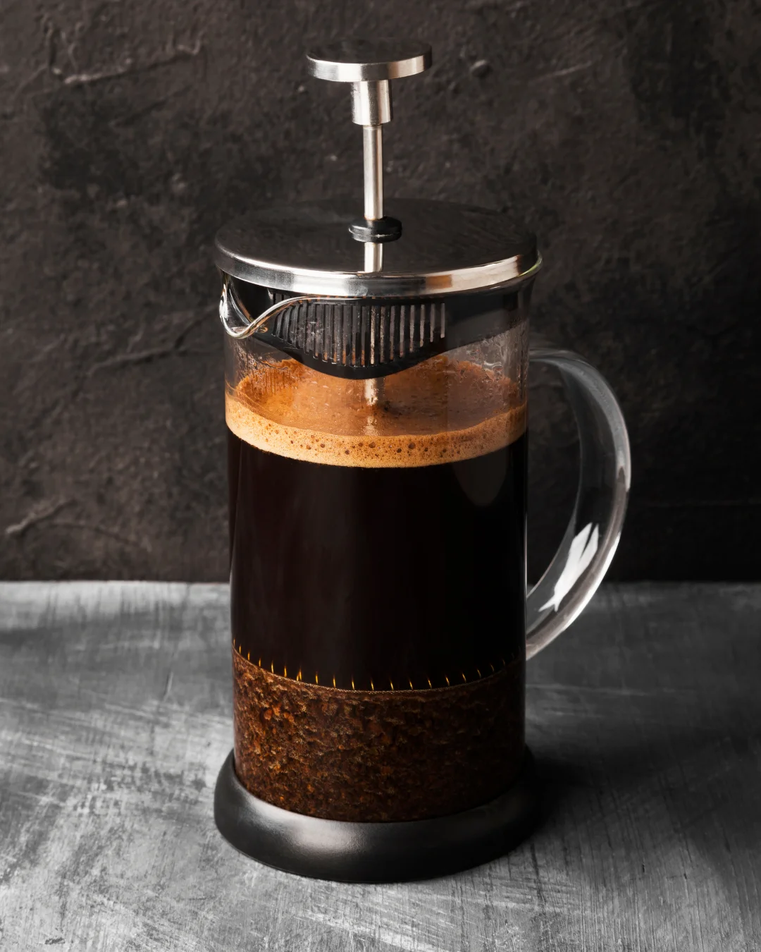French press kahve demleme ekipmanı