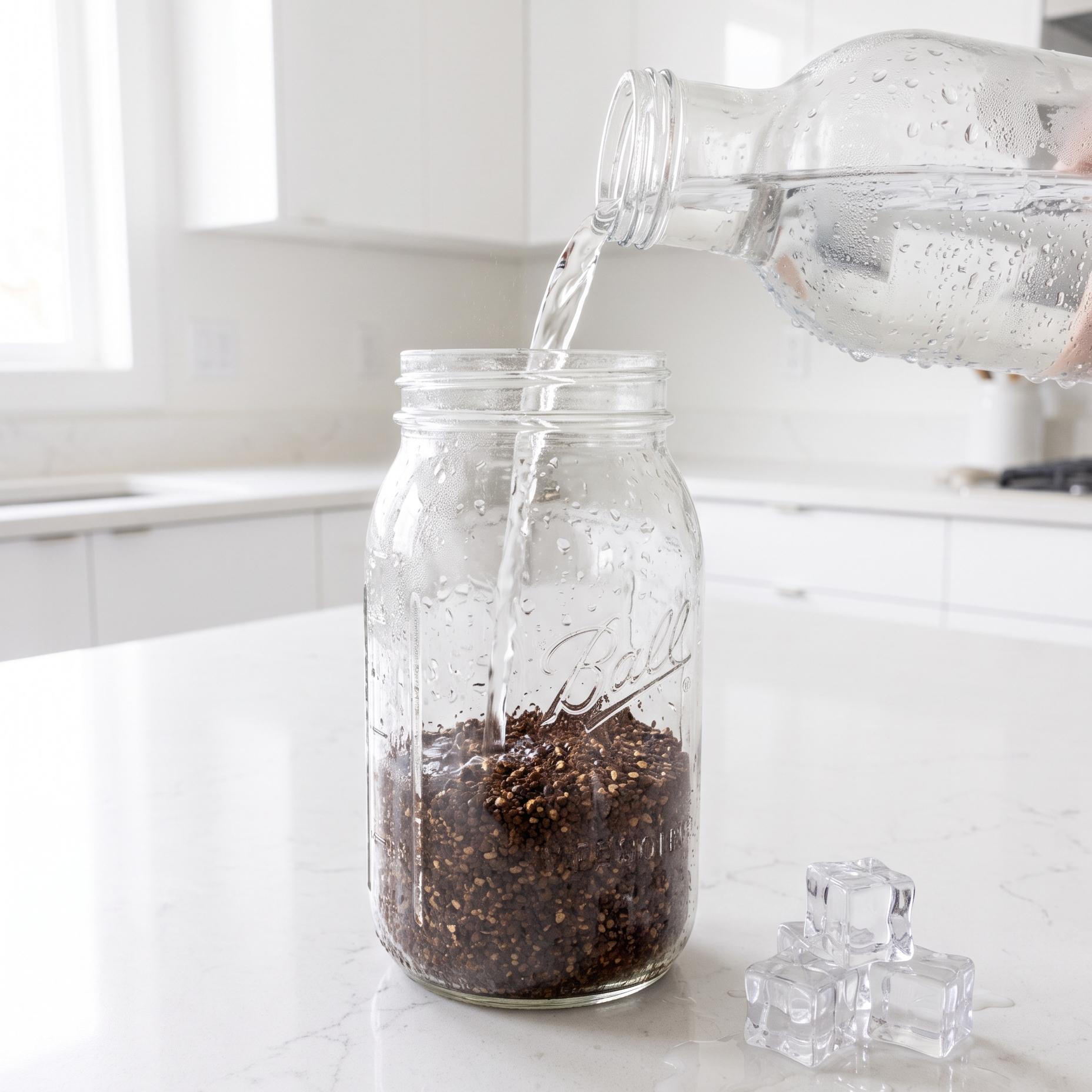 Cold brew hazırlarken soğuk su kullanımı